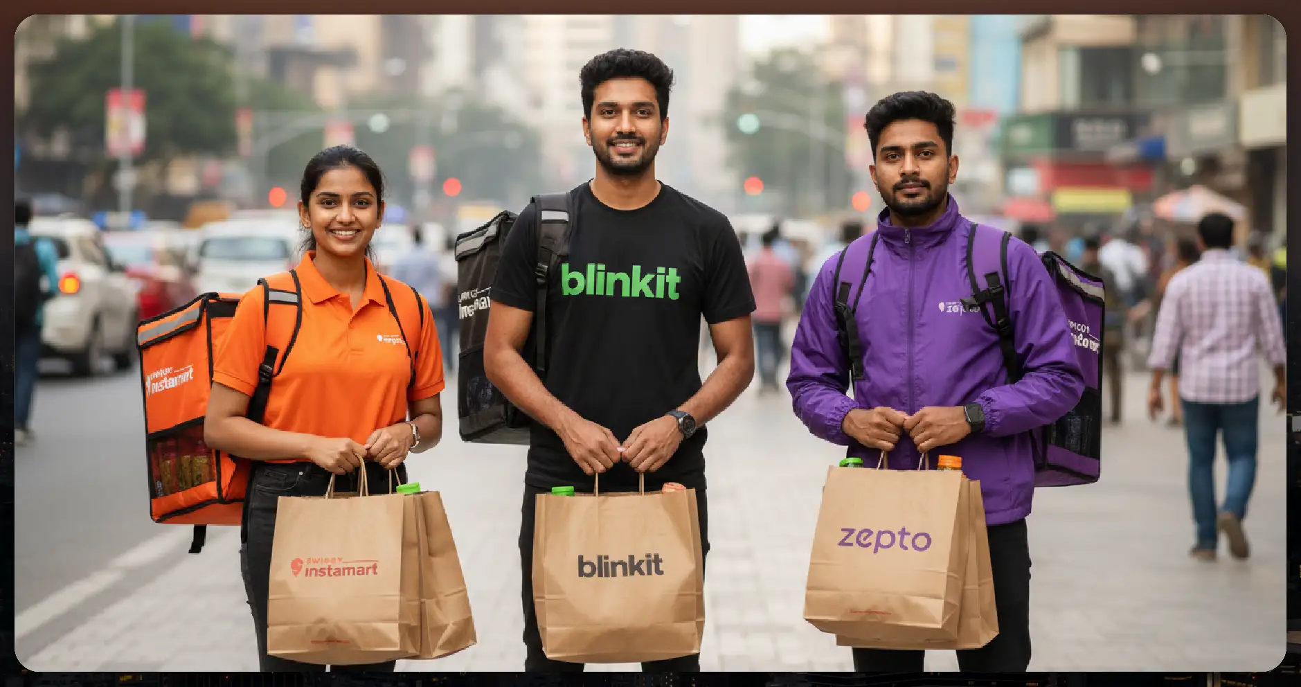 The Prominence of Blinkit, Zepto, and Instamart in Tier-2 Cities (2025 Update)